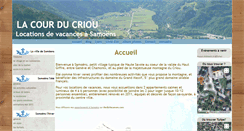 Desktop Screenshot of location-samoens-criou.com